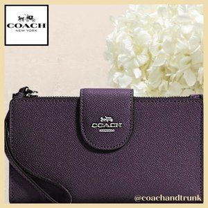 COACH Amethyst Tech Phone Wallet